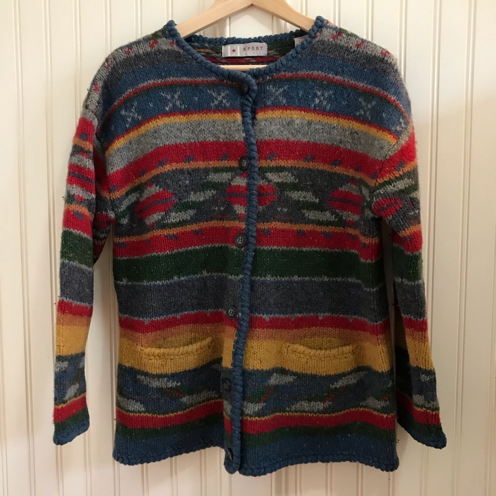 Woolmark Shetland Vintage Sweater LT Sport